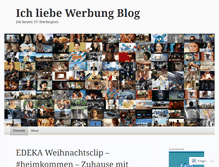 Tablet Screenshot of ich-liebe-werbung.com